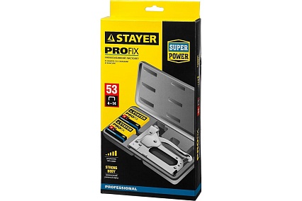Степлер для скоб Stayer Pro 53 усиленный, тип 53, в кейсе, 3150-H4_z01