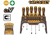 Набор отверток прецизионных Ingco 14 шт HKSD1428
