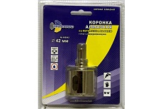 Коронка алмазная по керамике и кафелю с центрирующим сверлом (42 мм) TRIO-DIAMOND 400042