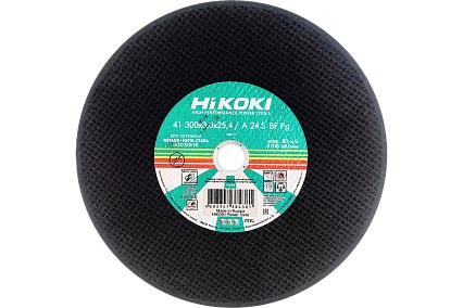 Круг отрезной (300x3x25.4 мм; A24S; тип 41) Hikoki RUH30030