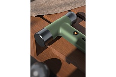 Молоток Deli home series gray ht7008l 400гр, эксклюзивный дизайн, рукоять из софттач пластика, подарочная упаковка 112882