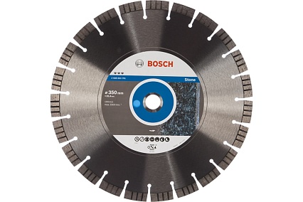 Алмазный диск по камню (350х25.4 мм) Bosch 2608603791