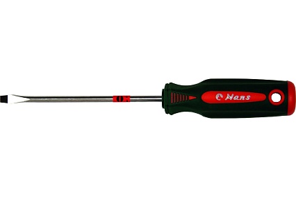 Шлицевая отвертка Hans 6.5*125мм 0410M6-5