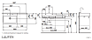 Раковина Laufen Living City 100 см, полочка справа