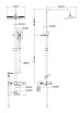Душевая стойка Wonzon&Woghand WW-B3310-CR термостат, хром