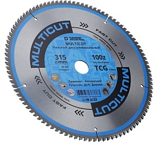 Диск пильный по мультиматериалам 315х30 мм Z=100 TCG MultiCut Diamond Industrial DIDM315Z100