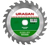 Диск пильный по дереву Fast (190х20/16 мм; 24Т) Uragan 36800-190-20-24_z01