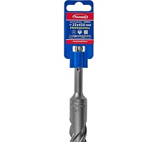Бур по бетону Tsunami PROFESSIONAL Cross 25х450/400 мм, SDS-plus T10610300025450
