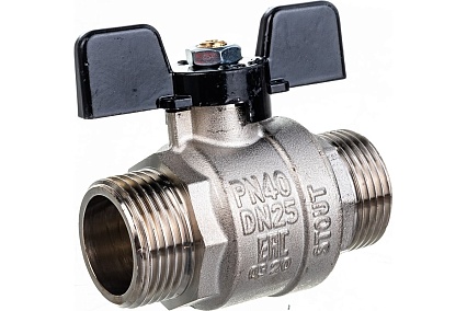 Шаровой полнопроходной кран STOUT НН 1 SVB-0006-000025 RG008Q0M4B1A03