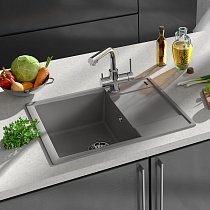 Кухонная мойка Lemark Imandra 640 64 см бежевый, 9910020