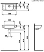 Раковина Laufen Pro 50