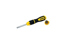 Отвертка с храповым механизмом в комплекте с 20-тью вставками Stanley Multibit STHT0-62574 0-62-574