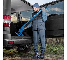 Реечный профессиональный домкрат 3т, 115-1030 мм Stels High Jack 50527