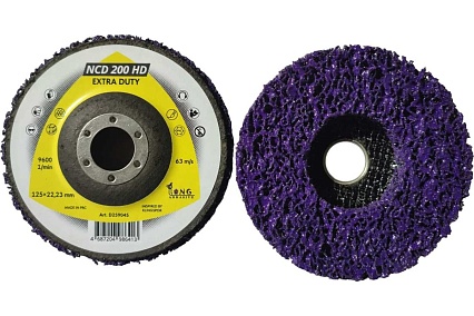 Зачистной диск NCD200HD Clean_Stripe 125 мм фиолетовый Long Abrasive D259045