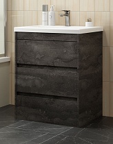 Мебель для ванной Art&Max Family-M 58 см, 3 ящика, Iron Stone