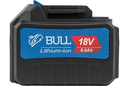 Аккумулятор AK 6001 18 В, 6 А*ч, Li-Ion Bull 0329178
