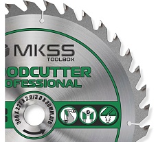 Диск пильный по дереву MKSS Toolbox Woodcutter Professional SS3030 300x32Тх2.0/3.0x30 мм SS30300001
