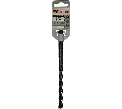 Бур (10 х 100/ 160) W-напайка SDS+ Eco 2-plus RITTER PS10210160