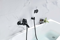 Смеситель для ванны Aquatek Классик AQ1549MB черный матовый