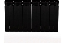 Радиатор Rifar Monolit 500x12 секций НП левый MVL Антрацит RM50012 MVL 9005