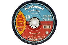 Диск лепестковый INOX 180х22 мм низкой плотности Karbosan KAR-982820