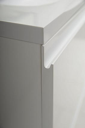 Мебель для ванной Art&Max Bianchi 90 см, белый глянец