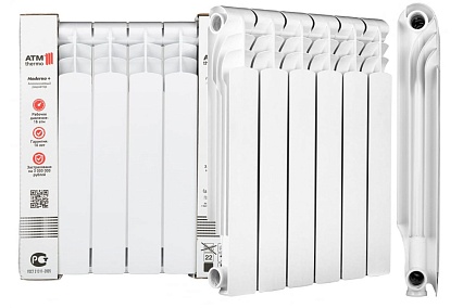 Алюминиевый радиатор ATM Thermo 500 10 секций ALM50080-10