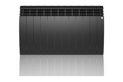 Радиатор Royal Thermo Biliner Alum 500 Noir Sable - 12 секций НС-1250272