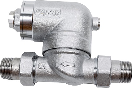 Фильтр FAR 300 мкм, с манометром, Max: 95 C, 25 бар, 3/4" НР FA 39A4 34
