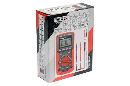 Универсальный цифровой измеритель Yato 5в1 YT-73087