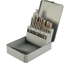 Набор метчиков Thorvik T-COMBO трехпроходные, ручные, универсальные, 22 предмета MTS22 52886