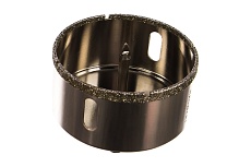 Коронка алмазная с центрирующим сверлом по керамограниту и керамике 80 мм HAGWERT 576280