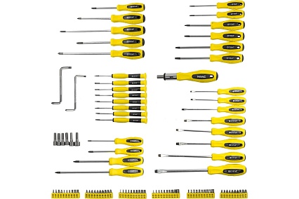 Набор отверток и бит 100пр. WMC TOOLS WMC-10100(51782)