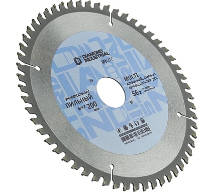 Диск пильный по мультиматериалам 200х32/30 мм Z=56 TCG Multi DILITE Diamond Industrial DIDMDL200Z56