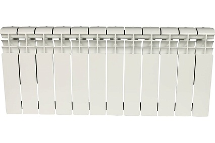 Алюминиевый радиатор Rommer Profi 350 AL350-80-80-080 12 секций RAL9016 86624