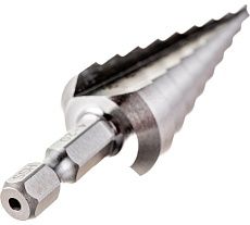 Сверло ступенчатое по металлу (9 ступеней; 4-20 мм; HSS) Makita D-40098