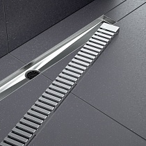 Трап для душа Timo Drain System 700 DS230107/01 70 см, вставка Lines, сатин