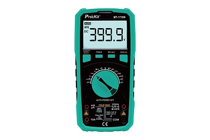 Мультиметр цифровой с автоматическим диапазоном ProsKit MT-1710N TRUE RMS С00040319