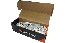 Пластиковый фиксатор для полипропиленовых труб Elematic ECAV 8 d=4-8 мм, 200 шт. 13501008