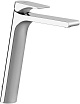 Смеситель для раковины Gessi Via Solferino 49003-031 с донным клапаном, хром