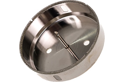 Коронка с центрирующим сверлом по стеклу и керамике (100Х55 мм) Vertextools 336-100-55