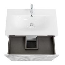 Тумба с раковиной BelBagno Uno 80 см Bianco Opaco