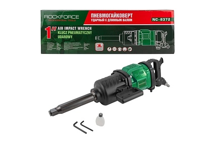 Гайковерт пневматический ударный Rockforce 1", с длинным валом, 4000Нм RF-NC-8372(57864)