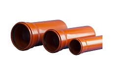 Труба для наружной канализации Политэк из ПП Ø 110x2,7x3000 мм 22701103