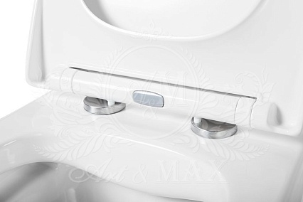 Подвесной унитаз Art&Max Techno AM9310CHR безободковый