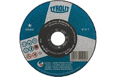 Диск отрезной по металлу и нержавеющей стали A60Q-BFB (125х1х22.2 мм) BASIC* Tyrolit 34332871