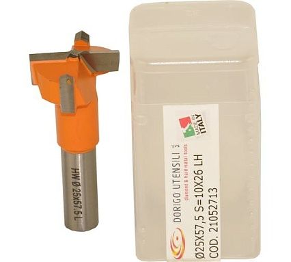 Сверло чашечное DORIGO HW для станка 25x57.5, S=10x26, LH 21052713