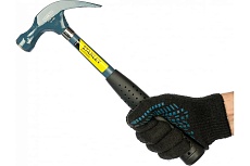 Молоток с гвоздодером 450 гр Stanley BLUE STRIKE 1-51-488