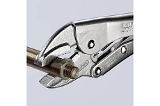 Ручной зажим Knipex круг 40 мм, квадрат 20 мм, под ключ 30 мм, штрихкод на ручках KN-4104250EAN