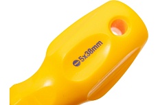 Шлицевая отвертка 5х38 Kraft Master KT 700457